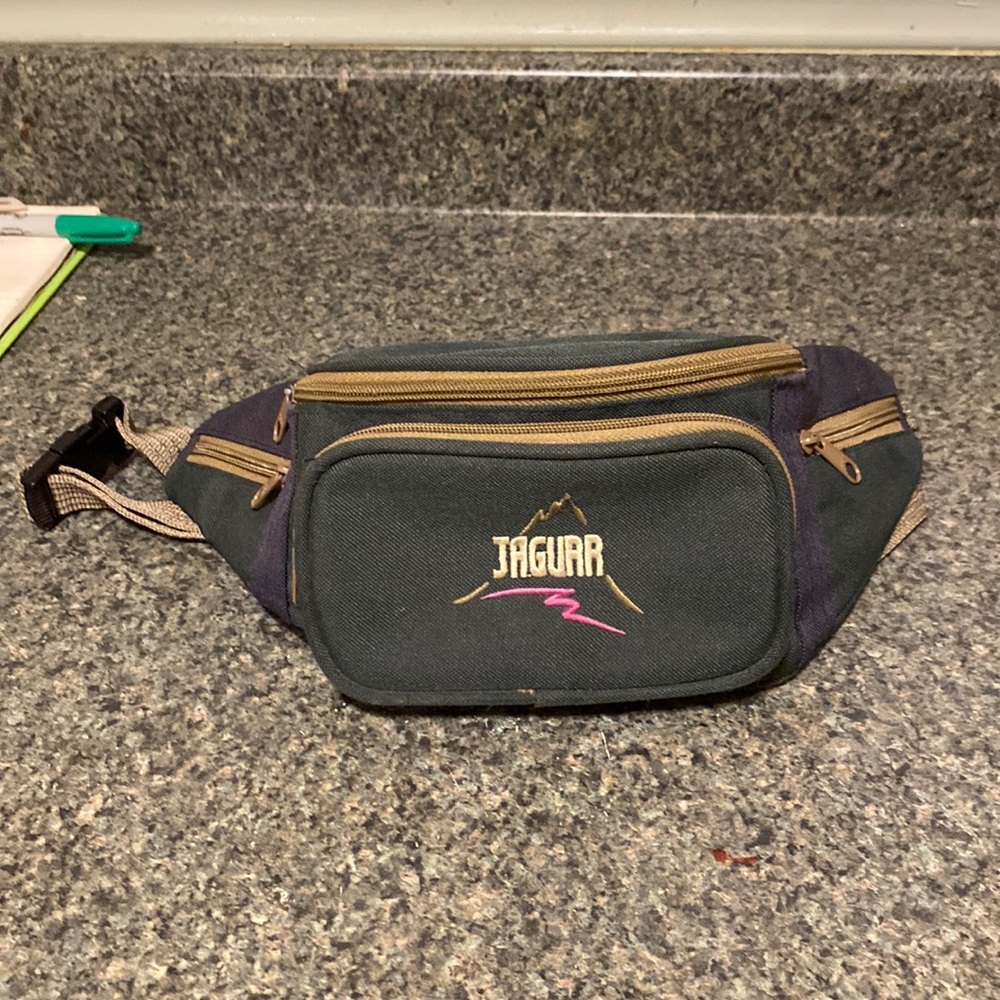 Vintage Jaguar belly Fanny pack bag